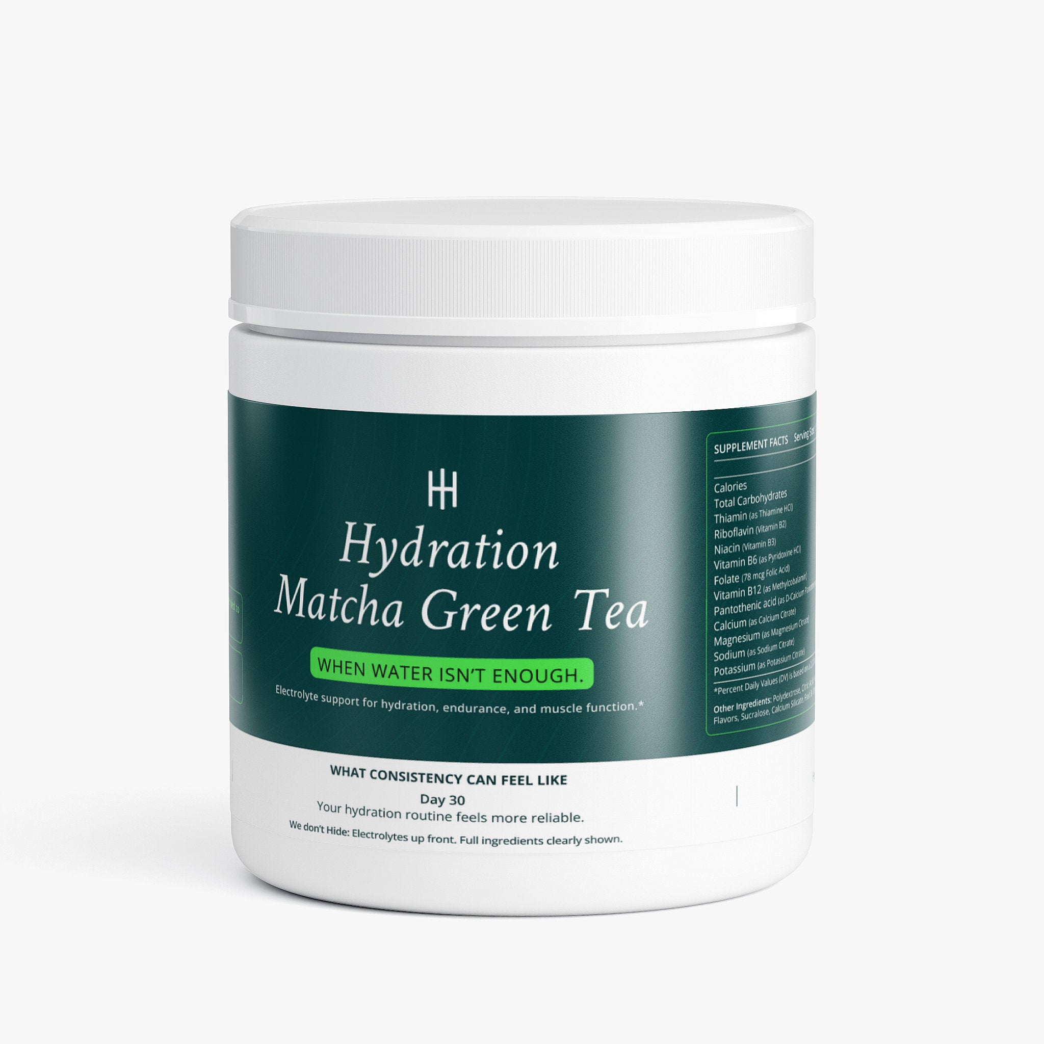 Matcha Tea - Hydration